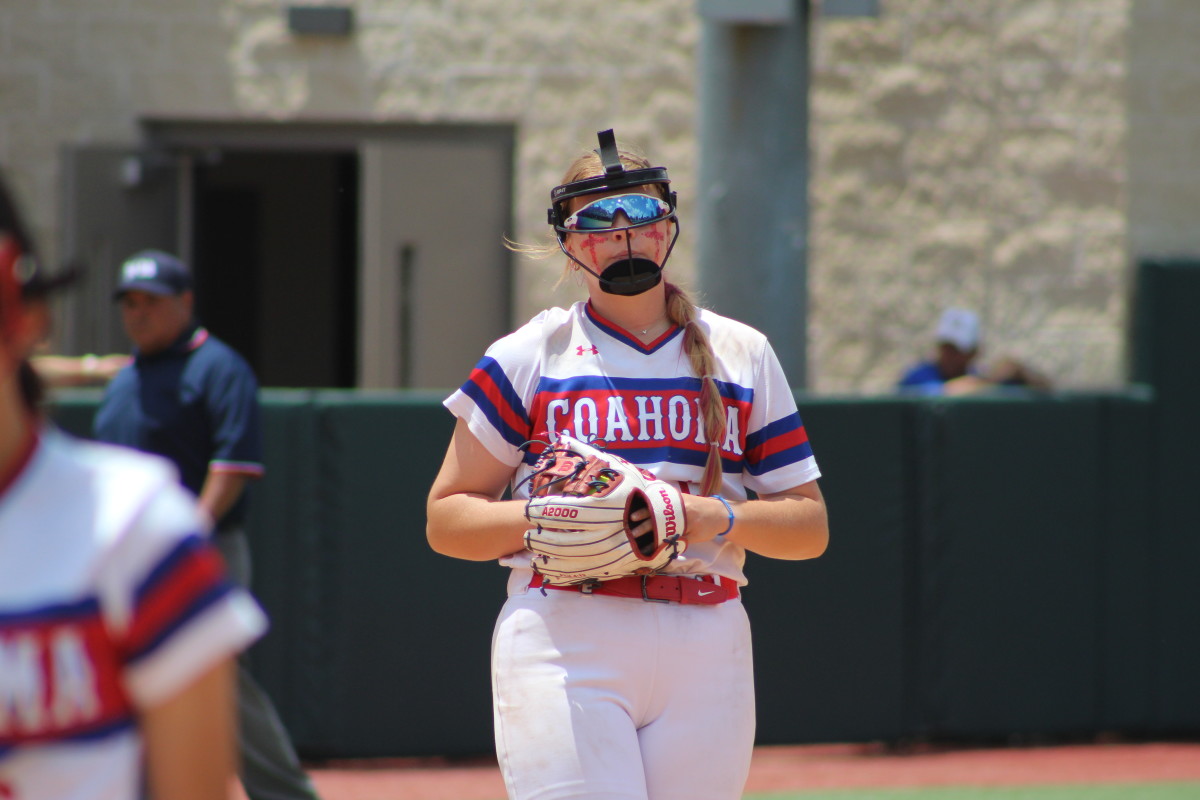 Coahoma Emory Rains 3A UIL state semifinals Texas softball playoffs 053123 Andrew McCulloch 171